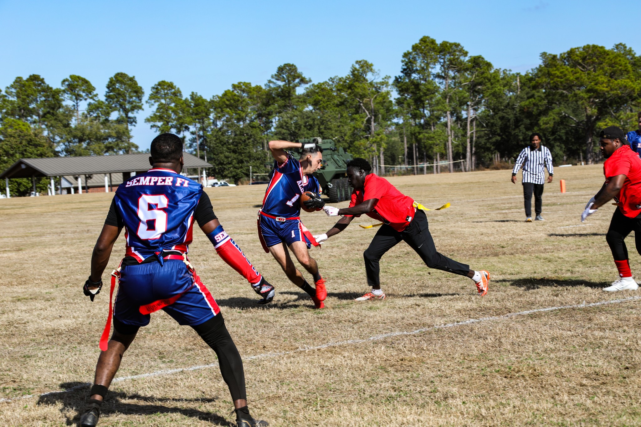 MCLB Albany vs 7th SFG Flag Football Game & Army-Navy Watch Party