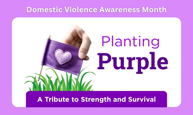 Planting Purple: A Tribute to Strength and Survival