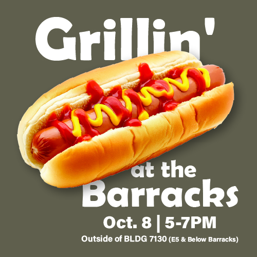 Grillin at the Barracks
