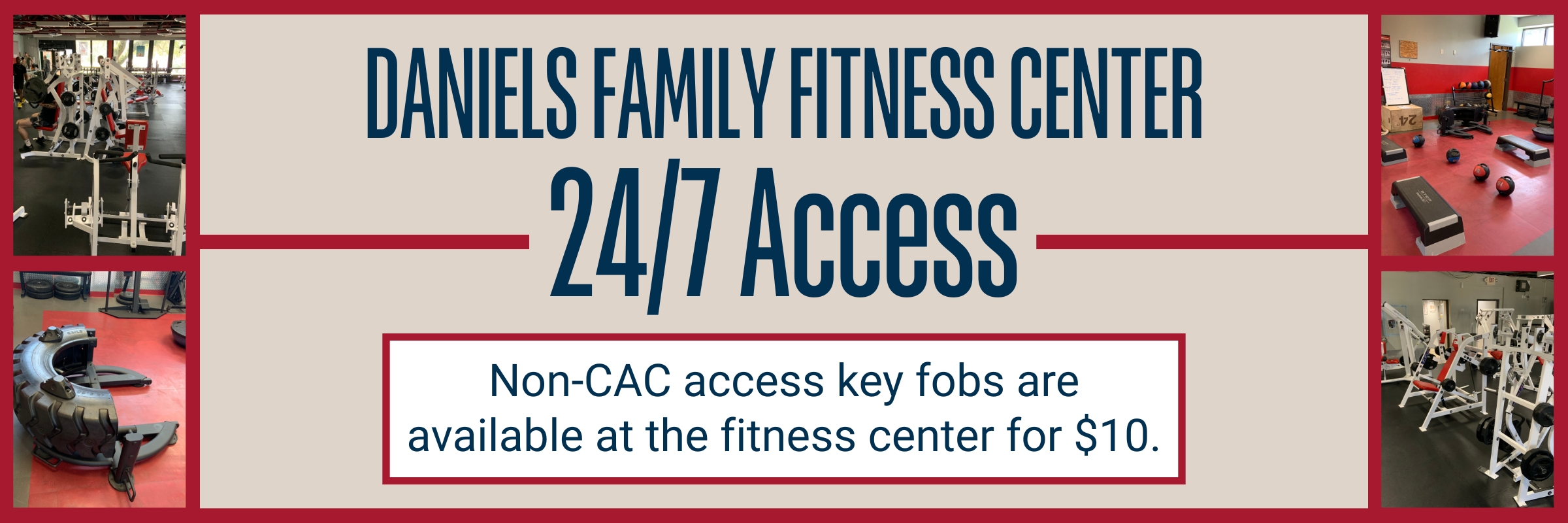 Daniels Fitness Center Key Fob Access