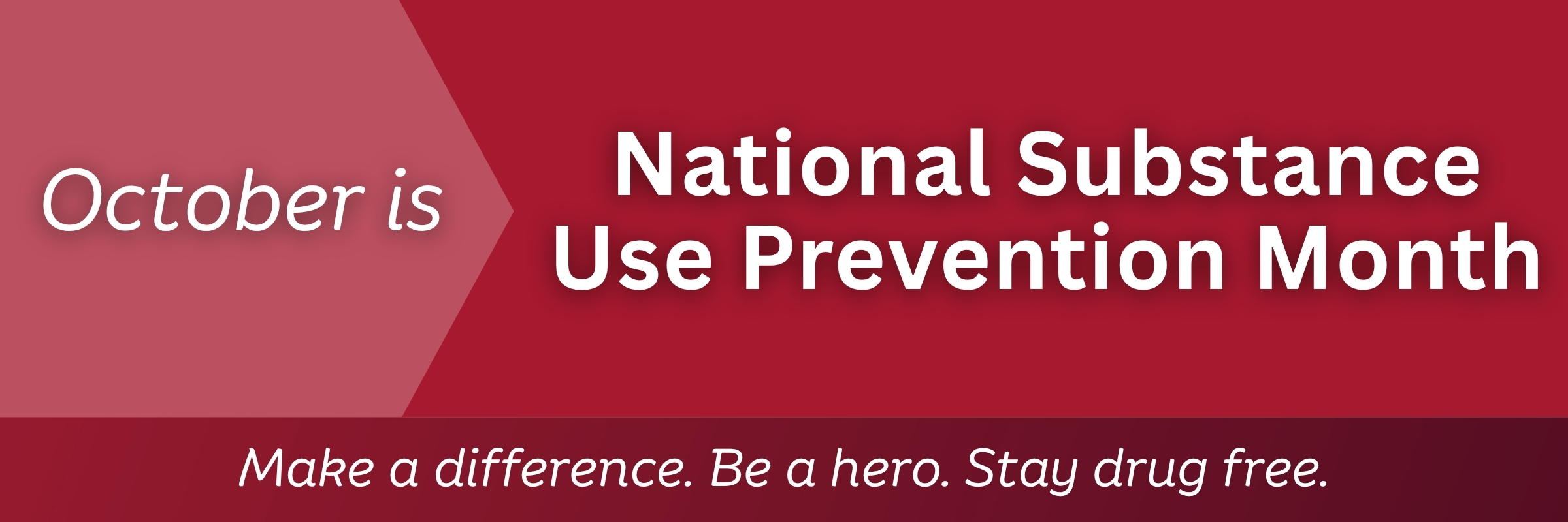 substance abuse prevention month