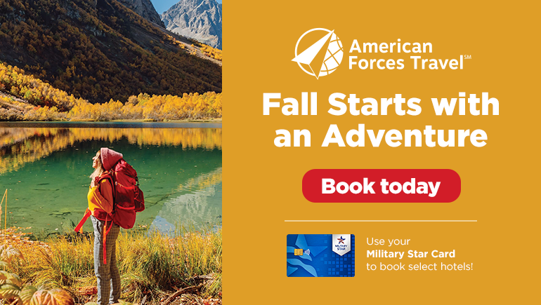 American Forces Travel: Fall Starts with Adventure