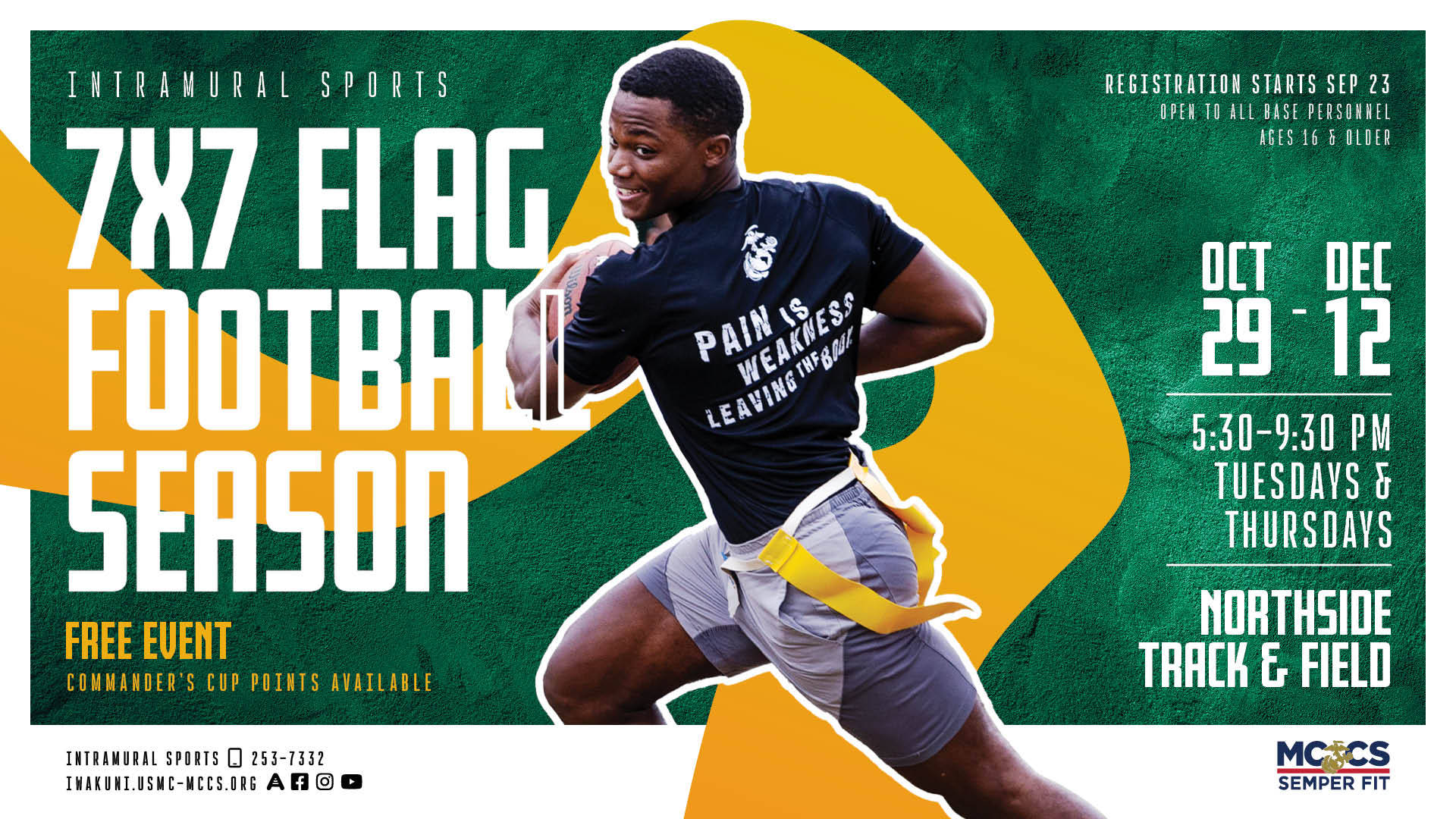 7v7 Flag Football Season